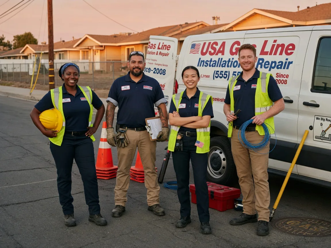 Gas Line Installation company in New Providence, IA